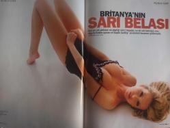 FHM Aylık Aktüalite Sinema Tiyatro Müzik ve Magazin Dergisi - Ocak 2003 - Reporter - Sineroman - Garaj - FHM Melekleri - Stil Rehberi - Gezi - Sporter - Hastane - Dart - Michelle Clack - Alpaslan Özmol - Tekno Parçalar - Pierce Brosnan - Ödül Avcıları - Dünyanın Sonu - Müjdat Gezen - Estephania Luyk - Baştan Çıkarıcı Tiyatrocu - Nerede Ne Serbest? - Yunus Günçe - Necmi Yapıcı - Cem Karaca - Olası Yılbaşı Senaryoları - Büyük Baba Fotoromanı - Yakalarsam, muck muck! - İmdat! Ekran Kartımda Sorun Var! - Hayali Bile Güzel: Z4 - Pierce Brosnan - Dünyanın Sonu! - En Fanatik Madridli! - Karakter analizi - Alternatif Stil - Bakım - Promosyon - Bağlama Çek fotoğraf ve haberi - Tam Takım Dergi