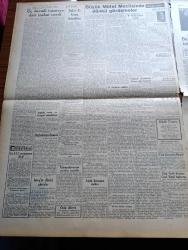 Ulus Gazetesi - 24 Mart 1949 - Profesör Doktor Yavuz Abadan - Ekonomi Bakanı Cemil Sait Barlas Memleket İmarında Yerli Yabancı Firma Farkı Gözetilmeyeceğini Açıkladı - Başbakan'ın Demeci Sütlüce Faciası Mesulleri Derhâl Tecziye Edilecekler - İsveç'te Altı Güreşten Üçünde Galibiz - Sağlık Bakanı Kemali Bayezit - Amerika'nın Türkiye'ye Askerî Yardımı Artıyor - Kudret Gazetesi Aleyhindeki Davaya Dün Başlandı - Hamdi Arpağ Dünkü Duruşmada - Başbakan Dün Sokoni Vakum Müdürünü Kabul Etti - Amerika'dan Dönen Öğrencimiz Jale Ergunkan İle Bir Konuşma - Namık Zeki Aral - Hazin Ölümünün Yıldönümünde Merhum Halit Nazmi Keşmir - Kaçırılan Kızlar Yazan Gerard Fairlie Yazı Dizisi - Rockfeller Temsilcileri - Rusya Yugoslavya'ya Bir İhtilal Hazırlıyor - Baladızlıların Davasına Yeniden Bakılacak - Truman'ın Türkiye'ye Dair Dostça Sözleri - Türkiye Kır Koşusu Birincilikleri - Amatör Resim Ve Fotoğraf Müsabakası - Mithat Fenmen Piyano Konseri - Sabite Tur Gülerman - Bomonti Aile Saz Salonu - Yaşar Doğu