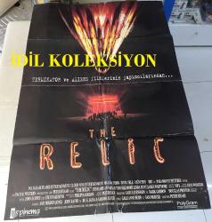The Relic, ORİJİNAL SİNEMA AFİŞİ - Relic, 1997, FİLM AFİŞİ / POSTERİ - BÜYÜK BOY - ORİJİNAL - 99 X 66 cm EBADINDA - Original Turkish Big Size Movie Poster - Peter Hyams,  Douglas Preston, Lincoln Child, Amy Holden Jones, Penelope Ann Miller, Tom Sizemore, Linda Hunt, James Whitmore, Clayton Rohner, Chi Muoi Lo, Thomas Ryan, Robert Lesser, Diane Robin, Lewis Van Bergen, Constance Towers, Francis X. McCarthy, Audra Lindley, John Kapelos, Tico Wells, Mike Bacarella, Gene Davis, John DiSanti (TEMINATOR VE ALIENS FİLMLERİNİN YAPIMCILARINDAN) - PINEMA - POLYGRAM