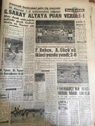 YENİ SABAH GAZETESİ   20 EKİM 1963 YIL :26  SAYI :8837---Hayat pahalılığı  yüzde 4.6  nispetinde arttı --Ağır  kamyonlar  yeni  yollardan geçemeyecek --Atom  ışınları yüzünden  çocuklar  büyümüyor ---Damadı kızını  öldürdü ,Ama o damadı ve 4  torunu için ağladı ----8 yaşında 32  sayfalık şiir  kitabı  var ----Her  turist  Almanya ya 10 bin lira bırakıyor ---Muhtar adayı Hasbi  bey :Siyavuşgil --Cehalete savaş için  bir  milyar 900 milyon  dolar  sarf edilecek ---Galatasaray  Altay Puan Verdi :1-1---Fenerbahçe  ,A.Gücü 'nü  ikinci yarıda  yendi :2-0---B.Spor  ,D.Spor ile  berabere  :0-0--Fenerbahçe  'nin  ikinci turdaki  rakibi :Linfield ---Sinema Tiyatro --Musikimiz çok sesli  hale  geldiği anda  özelliği  kaybeder ---Muzaffer Tema :Bana  çocuk  yapmayı  kabul  ederse  Semra Sar  ile  evlenirim ---Leyla Sayar bir Jönle evlenmek zorunda  olsa  M.Temayı seçermiş : Şoförün  işi bırakmasına çok üzülen  Sayar  bir zamanlar   pek rakibim yoktu ,şimdi :Filiz Akın ve Türkan Şoray  beni geçti -
