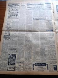Ulus Gazetesi - 14 Mart 1949 - Peyami Safa Köşe Yazısı - Profesör Doktor Yavuz Abadan Köşe Yazısı - Milli Takım Fenerbahçe'yi Yendi -  Dikkate Değer Bir Makale Akdeniz ve Atlantik Paktları Birbirini Tamamlayacaklardır - Yeni Matbuat Kanunu Tasarı Hazırlanıyor - Güreşçiler Zaferden Zafere Koşuyor - Nasuh Akar - Halit Balamir - Yaşar Doğu - Mersinli Ahmet Kiremitçi - Kaçırılan Kızlar Yazan Gerard Fairlie Yazı Dizisi - Kemalizm Devletçiliği Yazan Ali Erem - Mizah Antolojisi - Tokat Milletvekili Ali Galip Pekel Vefat Etti - İstanbul'dan 80 Musevi Filistin'e Gitti - 1948 Yılının Muvaffak Film ve Yıldızları - Asrın En Müthiş Canisi Landru Kimdir - Filistin İçin Çarpıştığımız Günler Yazan M. Şevki Yazman Yazı Dizisi - Berlin'de Ölüm Çeviren Orhan Veli Kanık Yazı Dizisi - Hürriyeti Seçtim Davası - Bir Oda Müziği Konseri - Pakize Albayrak - Doktor Lütfi Tanberk - Azeri Operet Heyeti Halkevinde - Türk Aslanın Sözü Ulus Sinemasında - Gençlerbirliği 26 Yaşında - Rasim Adasal - Demirspor