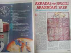 Kadınca Aylık Aktüalite Sinema Tiyatro Müzik ve Magazin Dergisi - Ocak 1982 - Müjde Ar - Muazzez Abacı - Sıra Kızları - Geçtiğimiz Yıl Gözümüzden Kaçmayanlar - İşte Erbulaklar - Seks Dergilerini Kadınlar yönetiyor - Yerli Moda - Patronlu Modeller - Kapişonlu Ceket - Daha Çok Zevk Almak İçin - Kocanızın Yatakta başarısız Olmasının Nedeni - Bazı Cinsel Davranışlar Neden Yasak? - Seksizm - Anjin ve Nezle - Ne Diye Herşeye Sinirleniyorsunuz? - Ana Sütü mü, Mama mı? - Çocuklarda Ruhsal Bunalım - Arkadaş ve Sevgili Arasındaki Fark - 100 Bin Liramızı Ne Yapalım? - Ev Kadınları Daha Dertli - Aşk Bitince - Gençlik ve Özgürlük - Ayakkabılarınız Hatalı İse - Yan Uğraşlarınız Var mı? - Göğüsleriniz Sarkmasın - Üç Farklı Kadın, Üç Farklı Makyaj fotoğraf ve haberi - Tam Takım Dergi