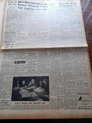 Ulus Gazetesi - 9 Şubat 1949 - Peyami Safa Köşe Yazısı - Sadi Irmak Köşe Yazısı - CHP Grubunda Esaslı Tedbirler İleri Sürüldü - Hükümet Bütçede Yapılan Değişikliğe Ait Rakamları Meclise Verdi - Bir Bulgar Papazı Elleri Kelepçeli Olduğu Halde Türkiye'ye Sığındı - Amerika Türkiye Ve Yunanistan'a Yeni Krediler Açıyor - Emeklilik İçin Yaş Hadleri - Türkçe Ezan Ve Tekbire Dair Yazan Hasan Cemil Çambel - Laik Vicdan Hürriyetinde Sofizm - Hacı Bayram Veli'ye Hakaretten Sanık Osman Güçlü'nün Duruşması - Madenciliğimiz Gelişme Yolunda - Beyaz Saray Posta Müdürü İra Smith'in Hatıraları Beyaz Saray'da 50 Yıl Yazı Dizisi - Futbol Hakemliği Kursu Sona Erdi - Kibar Defne Sabunu - Rit Tuvalet Sabunu - Emlak Bankası - Ankara Sanat Sevenler Kulübü'nün Kış Balosu - Tuseptil Öksürük Ve Bronşiti Geçirir - Ankara Verem Savaş Dispanseri Doktor Tahsin Tulga - Gonar Saç İlacı - Kardinal Mindzenti Müebbet Hapse Mahkum Edildi - Hürriyeti Seçtim Kitabının Yazarı Kravçenko'nun Açtığı Dava
