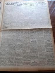 Ulus Gazetesi - 9 Şubat 1949 - Peyami Safa Köşe Yazısı - Sadi Irmak Köşe Yazısı - CHP Grubunda Esaslı Tedbirler İleri Sürüldü - Hükümet Bütçede Yapılan Değişikliğe Ait Rakamları Meclise Verdi - Bir Bulgar Papazı Elleri Kelepçeli Olduğu Halde Türkiye'ye Sığındı - Amerika Türkiye Ve Yunanistan'a Yeni Krediler Açıyor - Emeklilik İçin Yaş Hadleri - Türkçe Ezan Ve Tekbire Dair Yazan Hasan Cemil Çambel - Laik Vicdan Hürriyetinde Sofizm - Hacı Bayram Veli'ye Hakaretten Sanık Osman Güçlü'nün Duruşması - Madenciliğimiz Gelişme Yolunda - Beyaz Saray Posta Müdürü İra Smith'in Hatıraları Beyaz Saray'da 50 Yıl Yazı Dizisi - Futbol Hakemliği Kursu Sona Erdi - Kibar Defne Sabunu - Rit Tuvalet Sabunu - Emlak Bankası - Ankara Sanat Sevenler Kulübü'nün Kış Balosu - Tuseptil Öksürük Ve Bronşiti Geçirir - Ankara Verem Savaş Dispanseri Doktor Tahsin Tulga - Gonar Saç İlacı - Kardinal Mindzenti Müebbet Hapse Mahkum Edildi - Hürriyeti Seçtim Kitabının Yazarı Kravçenko'nun Açtığı Dava