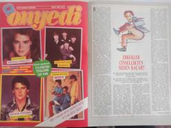 Kadınca Aylık Aktüalite Sinema Tiyatro Müzik ve Magazin Dergisi - Mart 1983 - Fatma Girik - Hümeyra - Füsun Önal - Eurovision ve Türkiye Elemeleri - Deniz Akbulut - Türk Sanat Müziğinin Memureleri - Selim Soydan - Evlilikte Aşk Neden Biter?  Constance'ın Boşluğunu Ceyar Dolduracak - Meryl Streep - Bunları Biliyor Musunuz? - İş mi Kurmak İstiyorsunuz? - Hayır Demesini Biliyor Musunuz? - İlk Aşkınızı Anlatın - Yerli Moda - Patronlu Modeller - 83 Modası ve Çelişkiler - Seks Sırasında Kadınlar Nelerden Hoşlanır? - Erkekler Neden Cinsellikten Kaçar? - Bir Hekimin Günlüğünden - Bir Erkeği Seksi Kılan Nedir? - Varis Konusunda Bilinmeyenler - Doktorunuz ve Siz - Çocukta Çalmanın Nedeni? - Gözümüzden Kaçmayanlar - 40 Yaşında doğum Neden Olmasın? - Satıcılar ve Müşteriler - Becerikli Kılıflar - Onu Seviyorum Ondan Nefret Ediyorum - Bahama Adaları  -Kilimi Siz Dokuyabilirsiniz - Monroe Dudaklar Yine Moda fotoğraf ve haberi - Tam Takım Dergi