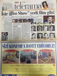 SABAH MELODİ GAZETESİ VE SABAH TELERAMA GAZETESİ -4 Aralık 1997 -Şirin Sever-Söyleyemedikleriniz--Ah şu kocalar-Hale Pakcan-Mimi ile Muti-Patrıck Mc Donnel-Bizim Aile-Mort Walker-Dıck Browne-Marvın-Tom Amstrong-astroloji-Şerif Ercan-Telekritik-Erdoğan sevgin--sabah TV’de bugün-Elif ergü-Mebrure Gönenç-Meliha Ulaş-Mihri Pektaş-Hatçe Özgener-Hatı Çırpan-Huriye Öniz-Fakiha Öymen-Fatma Memik-Ferruh Güpgüp-Bahire Bedis Aydilek-Benal Nevzat Arman-Esra Nayman-Konfort mobilya-Meltem Pusat-Mustafa Altıoklar-Ertürk Yöndem-Hıncal Uluç-Fatih terim-Edip Akbayram-Müslüm Gürses-Tayfun Talipoğlu-Can Dündar-İbo Show-Türkan varol-Esra ceyhan-Reyting Hamdi-Arabesk-Şener şen-Sultan-Kartal Tibet-James Dean - İdil Koleksiyon