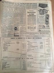 YENİ SABAH GAZETESİ 1 NİSAN 1958 YIL :20 SAYI :6853---Rusya Nüklear Denemeleri Tek Taraflı Olarak Durdurdu ---Menderes ve Yardımcı Dün Profesörlerle Görüştü ----Kıbrıs  yüksek  tahsil gençleri İngilizleri  protesto  ettiler --Amerikan yardımı  154  milyon  dolardan  200 milyona  çıkıyor ---Belediye memurlarının tayin   nakil  ve terfileri ---Ekip Halinde :Siyavuşgil ---1958 İmar Planı Tatbike  Konuldu --Yeni Köy Kanunu Layihası  Hazırlandı ---Fenerbahçe galip Moda  şampiyon ---Beşiktaş İdare Heyeti Dün Vazife Taksimi Yaptı ---G.Milli Takımı Dün Sabah Uğurladık ---Federasyon Kupası Maçları Yarın Şehrimizde Başlıyor ----