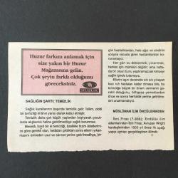 5 ARALIK 1997-TAKVİM YAPRAĞI-DOĞUM GÜNÜ HEDİYESİ-HUZUR TAKVİMİ,NURİOSMANİYE CAMİİ İBADETE AÇILDI,1755,KADINLARA SEÇME VE SEÇİLME HAKKININ VERİLMESİ 1934,ÇOCUĞUNUZA İSİM,SAĞLIĞIN ŞARTI TEMİZLİK,MÜSLÜMAN İLİM ÖNCÜLERİNDEN