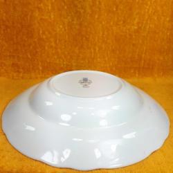 VINTAGE PONTESA IRONSTONE MADE IN SPAIN CHINAMADE KUŞ VE ÇİÇEKLER RESİMLİ DEKORATİF PORSELEN TABAK