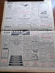 Ulus Gazetesi - 24 Şubat 1949 - Peyami Safa Köşe Yazısı - Bütçeye Dair Geniş Müzakereler - Adalet Bütçesi Üzerinde 25 Milletvekili Konuştu - Başbakan Şemsettin Günaltay - Diyanet Bütçesi Dolayısıyla Bir Tartışma Oldu - Lefke Belediye Başkanı Bay Nekipzade Fadıl - Afyon Milletvekili Ali Çetinkaya'nın Cenazesi Kaldırıldı - Akdeniz Paktı İçin İngiliz Dışişleri Bakanı Bevin'le Yapılan Temaslar - Trabzon'un Kurtuluş Yıldönümü - Adalet Bakanı Fuat Sirmen - Şükrü Saracoğlu Dün Bulgar Elçisini Kabul Etti - Kaçırılan Kızlar Yazan Gerard Fairlie Yazı Dizisi - Bursa'nın Tarihi 4 Kitaplığı Bir Binada Toplanıyor - Fransa'da Komünist Lider Thorez'in Sözleri İnfialle Karşılandı - Filistin İçin Çarpıştığımız Günler Yazan M. Şevki Yazman Yazı Dizisi - Akdeniz Futbol Turnuvası İçin Hazırlıklar - Beyaz Saray'da 50 Yıl Çeviren Kazım Sevinç Altınçağ - Cebeci Halk Odası Sokak Koşusu - Fievrin Ağrı - Bulmaca - Radyo - Tural Öksürüğü Ve Bronşiti Geçirir - Şaklar Ayakkabıları Atölyesi - Parker Quink Mürekkebi