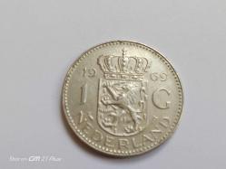 HOLLANDA 1 GULDEN 1969