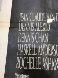 Kickboxer: Kana Kan, ORİJİNAL SİNEMA AFİŞİ - Kickboxer, 1988, FİLM AFİŞİ / POSTERİ - DEV BOY - ORİJİNAL - 135 X 94 cm EBADINDA - Original Turkish Big Size Movie Poster - Mark DiSalle, David Worth, Mark DiSalle, Jean-Claude Van Damme, Glenn A. Bruce, Dennis Alexio, Dennis Chan, Michel Qissi, Haskell V. Anderson III, Rochelle Ashana, Ka-Ting Lee, Richard Foo, Ricky Liu, Ho-Ying Sin, Tony Chan, Brad Kerner, Dean Harrington, Mark DiSalle, Richard Santoro, Louis Roth, Nickolas James, John Ladalski, Mathew Cheung, (RESTORASYON YAPILMIŞ, NADİR DÖNEM AFİŞİ)