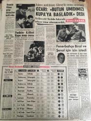 YENİ SABAH GAZETESİ  7 NİSAN 1964 YIL :26 SAYI :9005---Yunanistan ile  anlaşması  dün  feshedildi ---Türklere saldıran  Rum 'u BM askerleri  öldürdü --Bir otobüsün  23 yolcusu  boğuldu --Çocuğu ile  intihar için  denize atladı ---Üst kattan  merdiven sarkıtıp  komşu  kızın  bahçesine indi ---Gümrüğe de  bindiriyoruz :Siyavuşgil --Downing  Street  10 No .lı  bina önünde toplanan alacaklılar ---Amerika ,İngiltere  ve Fransa değil  ,fakat wilson  Clemenceau  ve Lloyd George ,Atina 'yı  tutuyor --Almanya da  yarım  milyon  alkolik  var ---Kemençe sazında  bir  otorite :Fahire Fersan ---Amatör  Küme Grup Birincilikleri Belli Oldu --Özarı :Bütün  ümidimizi  kupaya  bağladık ---Feriköy -A.Gücü Kupa Maçı Yarın----Fenerbahçe  Birol ve Şenol için  izin istedi ---
