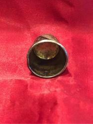 Gümüş savatlı yüksük