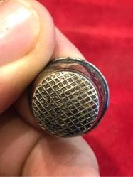 Gümüş savatlı yüksük