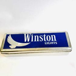 Winston light teneke sigara kutusu