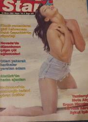 STAR DERGİSİ-STAR-DERGİ-31 EKİM-1993-YIL:2-SAYI:107-KAPAK-FOTOĞRAF-RÖPORTAJ-MAGAZİN-SOSYETE-TARİH-BELGESEL-ASTROLOJİ-LIFESTYLE-KLASIK ROMANLAR-GİZLİ KAHRAMAN-NEVADA-ÇILGIN ÇÖL EĞLENCELERİ-OTLAR-HARİKA-ATATÜRK-KADIN AJANLAR-HOLLYWOOD-PSİKOLOJİK TEDAVİ-LIA BOE-YARATIK ATÖLYESİ-JANE RUSSELL-NESRİN ALTINOVA-ÇEVİRMEN-TARLA RESSAMI-BURGUNDY-JACQUES SIMON-TÜRK HAVA YOLLARI-FEHİME SULTAN-PEÇELİ EMİNE-DUSTIN HOFFMAN-JACK NICHOLSON-KATHLEEN TURNER-GLEN CLOSE-STEVE MARTIN-ÇAY PARASI-KİRALIK CEKET-