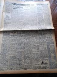 Ulus Gazetesi - 6 Mart 1950 - Peyami Safa Köşe Yazısı - Hüseyin Cahit Yalçın Köşe Yazısı - Türk İtalyan Paktı Dostluk Andlaşmasını Amerika Desteklemiyor - Türkiye'ye Dair Ürdün Kralı Abdullah'ın Dostane Demeci - Yüksek Seçim Kurulu Toplantı Halinde - Devlet Mi Özel Teşebbüs Mü Yazan Bülent Büktaş - Hemşire Nimet Yazan Azmiye Hami Güven Yazı Dizisi - Nasreddin Hoca 70 Manzum Hikaye - Yedi Sendika Bir Birlik Kuruyor - Demokrat Parti'nin Köylerdeki Propagandası - Haftanın Filmleri - Devlet Tiyatrosunda Opera Temsilleri Palyaço - Lütfi Ay - Rifat Necdet Evrimer - Necati Mağazası - Yapı Ve Kredi Bankası - Şanghaylı Kadın Yeni Sinemada - Kara Bahtım Filmi Müzik Sadettin Kaynak Şarkılar Safiye Ayla - Zehra Bomonti Aile Saz Salonunda - Eski Pikaplarınızı Luxor Otomatik Pikabı İle Değiştiriniz - Beşiktaş Takımı İstanbul Lig Şampiyonu Oldu - Futbol Hakemleri Yazan Rasim Adasal - İstanbul Puan Cetveli - Milli Takım Anketi