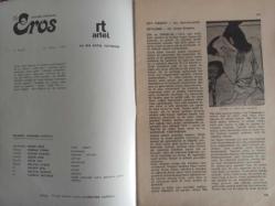 Eros Cinsel Bilim Ansiklopedisi Dergisi - Sayı:11 - 19 Mayıs 1970 - Çift Cinsiyet - Çiftleşme - Çin ve Cinsellik - Çocuk Anormallikleri - 7. Yüzyıla Ait Bir Çin Minyatürü fotoğrafı - Çocuk Düşürme - Jean Pierre Alaux Fotoğrafı - Çocuk Ekleri - Çocuk Evlilikleri - Colombotto Rosso Filmi - Çocuk Fahişeliği - Çocuklarda Cinsel Yaşam - Felicien Rops fotoğrafı - Henri Matisse ''Süslü Fon Üzerindeki Göz Alıcı Şekil'' fotoğrafı - Çocukların Cinsel Eğitimi - Nasıl Bebek Oldunuz - Tohum ve Yumurta - Çocukların Büyümesi - Çiçek Tozu, İnsan Tohumu - Kurbağanın Oluşumu fotoğrafı - Yumurtadan Bebeğ - İpek Böceğinin Oluşumu fotoğraf ve haberi - Tam Takım Dergi