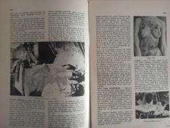 Eros Cinsel Bilim Ansiklopedisi Dergisi - Sayı:14 - 9 Haziran 1970 - İlk Çağda Doğum - Dokunma Duyusu - Ortaçağda Doğum Oturağı - Domina - Don - Don Juan - Felicien Merceau - Don Juan Kompleksi - Döğme - Döllenme - Döllenme Günleri - Döl Yatağı - Döl Yatağının Ameliyatla Çıkarılması - İlk Çağ - Döl Yolu - Dudaklar - Duktus Ejakülasyon - Duktus Epidimidis - Dulgolagni  -Durgunluk Dönemi - Göl Başında Çıplak Kadın fotoğrafı - Macel Gromaire - Duvar Yazıları - Düğün Törenleri - Çorum Gelin Alayı  - E Vitamini - Edebiyatta Cinsel Suçlar ve Sapmalar - Efebofili - Efeminasyon - Eflatun - Egzibisyonizm - Ejakülasyon - Eklamsi - Ektogenez - Ektopik Gebelik - Ekzogami - Elektra Kompleksi - Ellemek - Elma - Emanasyon - Emansipasyon - Embriyo - Embriyogenez - Embriyoloji - Embriyo Aktarması - Emme Kompleksi - Empotens - Emzirme - Endogami fotoğraf ve haberi - Tam Takım Dergi