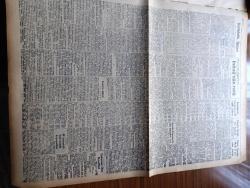 Ulus Gazetesi - 22 Şubat 1950 - Profesör Doktor Yavuz Abadan Köşe Yazısı - Bayındırlık Bakanlığı Bütçesi Dün Kabul Edildi - Şevket Adalan Tenkitlere Cevap Verdi - Şimdiye Kadar 657 Milyon Lira İle 7716 Km. Demiryolu Yaptık - Dışişleri Bakanımız Necmettin Sadak'ın Demeci Avrupa Konseyi Çok Parlak Başarıdır - Amerika Dün Bulgaristan'la Münasebeti Kesti - Fırın İşçi 8 Saat Çalışacak - İran Büyükelçiliğinde Verilen Kokteyl - Hemşire Nimet Yazan Azmiye Hami Güven Yazı Dizisi - İsmet İnönü'nün Rolü Yazan Burhan Belge - At Yarışında Doping Yapmaktan Sanık Olanlar - Marshall Yardımından Türkiye'ye Bu Yıl 44 Milyon 100 Bin Dolar Verilecek - Kızılay Hemşire Okulu 25. Yılını Kutladı - Charlie Chaplin'in (Şarlo) Aşkları Yazı Dizisi - Grekoromen Güreş Birincilikleri - Tabip Ve Eczacı Odaları İçin Kanun Tasarıları - Devlet Tiyatrosu - Çocuk Köşesi - Türkiye'nin Kıymetli Ses Sanatkarı Müzeyyen Senar Işıl Üstad Kemani Nobar Tekyay Bomonti Aile Saz Salonunda - Ege Ve Efe Sabunları