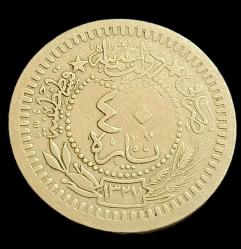 Sultan Reşat 1327/8 40 para nadir