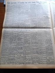 Ulus Gazetesi - 10 Şubat 1950 - Profesör Doktor Yavuz Abadan Köşe Yazısı - Seçim Kanunu Tasarısının 119 Maddesi Kabul Olundu - İçişleri Bakanı Emin Erişirgil - CHP Divanı Bu Sabah Toplanıyor - Dış Bakanımız Necmettin Sadak İstanbul'da - Askeri Yardım Bir Yıl Daha Uzatıldı - Komünistlerin Berlin Yürüyüşü Geri Kaldı - Komünistler Lübnan'da Da Faaliyet Gösteriyor - Devlet Bakanı Cemil Sait Barlas İstanbul'da - İşte Vesikası Demokrat Parti Yeniden Baskı Yapmaya Kalkıştı - Hemşire Nimet Yazan Azmiye Hami Güven Yazı Dizisi - Ankara'nın Su İhtiyacı Sağlanıyor - John Victory'ye Göre Rusların Daha Çok Uçakları Varmış -  Churchill İktidarda Gözüm Yok Diyor - Roma'daki Sanat Anıtlarına Dair - 1950 Uluslararası Liege Fuarı - Yaşar Doğu Geliyor - Türkiye Grekoromen Birincilikleri- - Resimli Tarih Mecmuası - Hornyphon Radyolarımız Geldi - Mevsimin En Büyük Müsameresi Solistler Müzeyyen Senar Işıl Sabite Tur Gülerman Muzaffer Birtan Ve Necati Tokyay - Rit Traş Sabunları - Maraş Gecesi