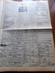 Ulus Gazetesi - 10 Şubat 1950 - Profesör Doktor Yavuz Abadan Köşe Yazısı - Seçim Kanunu Tasarısının 119 Maddesi Kabul Olundu - İçişleri Bakanı Emin Erişirgil - CHP Divanı Bu Sabah Toplanıyor - Dış Bakanımız Necmettin Sadak İstanbul'da - Askeri Yardım Bir Yıl Daha Uzatıldı - Komünistlerin Berlin Yürüyüşü Geri Kaldı - Komünistler Lübnan'da Da Faaliyet Gösteriyor - Devlet Bakanı Cemil Sait Barlas İstanbul'da - İşte Vesikası Demokrat Parti Yeniden Baskı Yapmaya Kalkıştı - Hemşire Nimet Yazan Azmiye Hami Güven Yazı Dizisi - Ankara'nın Su İhtiyacı Sağlanıyor - John Victory'ye Göre Rusların Daha Çok Uçakları Varmış -  Churchill İktidarda Gözüm Yok Diyor - Roma'daki Sanat Anıtlarına Dair - 1950 Uluslararası Liege Fuarı - Yaşar Doğu Geliyor - Türkiye Grekoromen Birincilikleri- - Resimli Tarih Mecmuası - Hornyphon Radyolarımız Geldi - Mevsimin En Büyük Müsameresi Solistler Müzeyyen Senar Işıl Sabite Tur Gülerman Muzaffer Birtan Ve Necati Tokyay - Rit Traş Sabunları - Maraş Gecesi