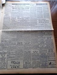 Ulus Gazetesi - 17 Şubat 1950 - Profesör Doktor Yavuz Abadan Köşe Yazısı - Büyük Millet Meclisi Yeni Seçim Kanununu Kabul Etti - Cumhurbaşkanı İsmet İnönü Savaştepe Heyetini Kabulleri Sırasında - Veremle Mücadele İçin İstanbul'da Örnek Bir Merkez Açılıyor - Seçim Kanunu Üzerine Başbakan Şemseddin Günaltay'ın Demeci - İçişleri Bakanlığı Bütçesi Çıktı - Dış Bakanımız Necmettin Sadak Dünya Durumunu İzah Etti - Ankara Boks Karması Takımı İtalyan Boksörleri İle Karşılaştı - Hemşire Nimet Yazan Azmiye Hami Güven Yazı Dizisi - Halkevlerinin Yıldönümü 19 Şubat'ta - Sümerbank Yeni Tesisler Kuruyor - Kore'deki Çetelere Yardım Ediliyor - Sanayi Bankası Dış Kredi İstiyor - Ayazağa'ya Elektrik Veriliyor - Elazığ'da Kadınlar Birliği Kuruldu - Charlie Chaplin'in ( Şarlo) Aşkları Yazı Dizisi - Ordulararası Şampiyonası - Hakemlerin Toplantısı - Türkiye'nin Yegâne Ses Sanatkarı Müzeyyen Senar Işıl Üstad Kemani Nobar Tekyay İle Bomonti Aile Saz Salonunda - Galatasaray Balosu - Bulmaca - Radyo