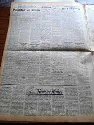 Ulus Gazetesi - 30 Ocak 1950 - Profesör Doktor Yavuz Abadan Köşe Yazısı - Hilmi Uran'ın Manisa İl Kongresinde Önemli Nutku - CHP Genel Başkanvekili Hilmi Uran Dedi Ki Biz Kudretimizi Halkın Sevgisini Elde Edebilmiş Olmada Ararız - Devlet Bakanı Cemil Sait Barlas'ın Gerze'de Tetkikleri - Türk Eğitim Derneği Dün Toplandı - Arnavut Ordusunda İsyan Başladi - Rusya Komünist Çin'den Bir Çok İmtiyaz İstiyor - Kazakistan'da Moskova Rejimine Muhalefet - Necip Fazıl Kısakürek Üç Ay Hapse 500 Lira Ağır Para Cezasına Mahkum Oldu - Profesör Avni Refik Bekman - Hemşire Nimet Yazan Azmiye Hami Güven Yazı Dizisi - Sümerbank'ın Yıllık Karı - Yeşilköy Hava Alanında Bir Uçak Kazası Oldu - Mason Derneği Toplandı - Haftanın Filmleri - Semahat Ergökmen Veda Konseri - Kanatlardan Türbe Park Ve Sus Sinemalarında - Meşhur Şamlı'nın Baklavaları - Harp Okulu Gücü Gençlerbirliğini 2 1 Yendi - Karadeniz Yüzme Havuzu İçin