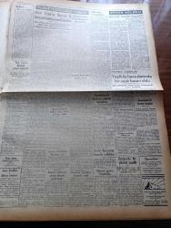 Ulus Gazetesi - 30 Ocak 1950 - Profesör Doktor Yavuz Abadan Köşe Yazısı - Hilmi Uran'ın Manisa İl Kongresinde Önemli Nutku - CHP Genel Başkanvekili Hilmi Uran Dedi Ki Biz Kudretimizi Halkın Sevgisini Elde Edebilmiş Olmada Ararız - Devlet Bakanı Cemil Sait Barlas'ın Gerze'de Tetkikleri - Türk Eğitim Derneği Dün Toplandı - Arnavut Ordusunda İsyan Başladi - Rusya Komünist Çin'den Bir Çok İmtiyaz İstiyor - Kazakistan'da Moskova Rejimine Muhalefet - Necip Fazıl Kısakürek Üç Ay Hapse 500 Lira Ağır Para Cezasına Mahkum Oldu - Profesör Avni Refik Bekman - Hemşire Nimet Yazan Azmiye Hami Güven Yazı Dizisi - Sümerbank'ın Yıllık Karı - Yeşilköy Hava Alanında Bir Uçak Kazası Oldu - Mason Derneği Toplandı - Haftanın Filmleri - Semahat Ergökmen Veda Konseri - Kanatlardan Türbe Park Ve Sus Sinemalarında - Meşhur Şamlı'nın Baklavaları - Harp Okulu Gücü Gençlerbirliğini 2 1 Yendi - Karadeniz Yüzme Havuzu İçin