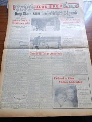 Ulus Gazetesi - 30 Ocak 1950 - Profesör Doktor Yavuz Abadan Köşe Yazısı - Hilmi Uran'ın Manisa İl Kongresinde Önemli Nutku - CHP Genel Başkanvekili Hilmi Uran Dedi Ki Biz Kudretimizi Halkın Sevgisini Elde Edebilmiş Olmada Ararız - Devlet Bakanı Cemil Sait Barlas'ın Gerze'de Tetkikleri - Türk Eğitim Derneği Dün Toplandı - Arnavut Ordusunda İsyan Başladi - Rusya Komünist Çin'den Bir Çok İmtiyaz İstiyor - Kazakistan'da Moskova Rejimine Muhalefet - Necip Fazıl Kısakürek Üç Ay Hapse 500 Lira Ağır Para Cezasına Mahkum Oldu - Profesör Avni Refik Bekman - Hemşire Nimet Yazan Azmiye Hami Güven Yazı Dizisi - Sümerbank'ın Yıllık Karı - Yeşilköy Hava Alanında Bir Uçak Kazası Oldu - Mason Derneği Toplandı - Haftanın Filmleri - Semahat Ergökmen Veda Konseri - Kanatlardan Türbe Park Ve Sus Sinemalarında - Meşhur Şamlı'nın Baklavaları - Harp Okulu Gücü Gençlerbirliğini 2 1 Yendi - Karadeniz Yüzme Havuzu İçin