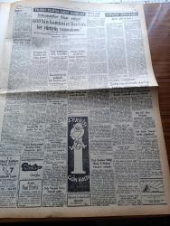 Ulus Gazetesi - 6 Şubat 1950 - Profesör Doktor Yavuz Abadan Köşe Yazısı - Cumhurbaşkanı İsmet İnönü'nün Dünkü Kabulleri - Yapılan Bütün Tahriklere Rağmen İşçilerimiz De Grevin Sosyal Nizami Bozacağını Söylüyor - Cemil Sait Barlas'ın Nutku Büyük İlgi İle Karşılandı - Yeni Seçim Tasarısı Bugün Görüşülecek- Sağlık Ve Sosyal Yardım Bakanı Kemali Bayezit Biz İktidarı Yurda Hizmet Manasında Anlamaktayız Dedi - Şark Garp Davası Yazan Salahattin Batu - Hemşire Nimet Yazan Azmiye Hami Güven Yazı Dizisi - Schumacher İhbar Ediyor 600 Bin Komünist Berlin'e Bir Yürüyüş Yapacak - Komünist Çin Rusların Emri Altına Giriyor - Irak Kabinesi Dün Kuruldu - Kadınlar Birliği İzmir Şubesi De Kuruldu - İstanbul'da Ekmek Darlığı Bahis Mevzuu Değil - Haftanın Filmleri - Güzeller Resmigeçidi Ulus Sinemasında - Fotoğraflarla Dünya Olayları - Havalarda Soğuk Harp Radyo Harbi Gitgide Şiddetleniyor - Resimli Film Hikâyesi Samson Ve Dalila - Kadın Severse Park Ve Sus Sinemalarında - Charles Dickens'in Ölmez Eseri