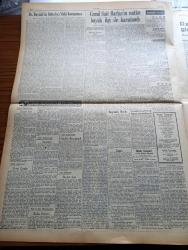 Ulus Gazetesi - 6 Şubat 1950 - Profesör Doktor Yavuz Abadan Köşe Yazısı - Cumhurbaşkanı İsmet İnönü'nün Dünkü Kabulleri - Yapılan Bütün Tahriklere Rağmen İşçilerimiz De Grevin Sosyal Nizami Bozacağını Söylüyor - Cemil Sait Barlas'ın Nutku Büyük İlgi İle Karşılandı - Yeni Seçim Tasarısı Bugün Görüşülecek- Sağlık Ve Sosyal Yardım Bakanı Kemali Bayezit Biz İktidarı Yurda Hizmet Manasında Anlamaktayız Dedi - Şark Garp Davası Yazan Salahattin Batu - Hemşire Nimet Yazan Azmiye Hami Güven Yazı Dizisi - Schumacher İhbar Ediyor 600 Bin Komünist Berlin'e Bir Yürüyüş Yapacak - Komünist Çin Rusların Emri Altına Giriyor - Irak Kabinesi Dün Kuruldu - Kadınlar Birliği İzmir Şubesi De Kuruldu - İstanbul'da Ekmek Darlığı Bahis Mevzuu Değil - Haftanın Filmleri - Güzeller Resmigeçidi Ulus Sinemasında - Fotoğraflarla Dünya Olayları - Havalarda Soğuk Harp Radyo Harbi Gitgide Şiddetleniyor - Resimli Film Hikâyesi Samson Ve Dalila - Kadın Severse Park Ve Sus Sinemalarında - Charles Dickens'in Ölmez Eseri