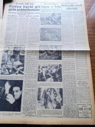 Ulus Gazetesi - 6 Şubat 1950 - Profesör Doktor Yavuz Abadan Köşe Yazısı - Cumhurbaşkanı İsmet İnönü'nün Dünkü Kabulleri - Yapılan Bütün Tahriklere Rağmen İşçilerimiz De Grevin Sosyal Nizami Bozacağını Söylüyor - Cemil Sait Barlas'ın Nutku Büyük İlgi İle Karşılandı - Yeni Seçim Tasarısı Bugün Görüşülecek- Sağlık Ve Sosyal Yardım Bakanı Kemali Bayezit Biz İktidarı Yurda Hizmet Manasında Anlamaktayız Dedi - Şark Garp Davası Yazan Salahattin Batu - Hemşire Nimet Yazan Azmiye Hami Güven Yazı Dizisi - Schumacher İhbar Ediyor 600 Bin Komünist Berlin'e Bir Yürüyüş Yapacak - Komünist Çin Rusların Emri Altına Giriyor - Irak Kabinesi Dün Kuruldu - Kadınlar Birliği İzmir Şubesi De Kuruldu - İstanbul'da Ekmek Darlığı Bahis Mevzuu Değil - Haftanın Filmleri - Güzeller Resmigeçidi Ulus Sinemasında - Fotoğraflarla Dünya Olayları - Havalarda Soğuk Harp Radyo Harbi Gitgide Şiddetleniyor - Resimli Film Hikâyesi Samson Ve Dalila - Kadın Severse Park Ve Sus Sinemalarında - Charles Dickens'in Ölmez Eseri