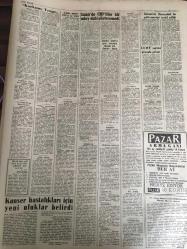 YENİ SABAH GAZETESİ 4 KASIM 1963 YIL :26 SAYI :8852---İnönü gezisini  iptal etti .Gümüşpala Yozgat ta ---İstinye de bir kamyonet  denize  uçtu ,7 ölü var--Başkan seçimi bugün  Karayolları  vergisi lüzumlu görülüyor ---Korkunç Yenge Amerika 'yı suçladı --2 Almanın katilleri  20 Kasım da  yargılanacak ---Öğretmenlerin  sıkıntısı bir süre devam edecek ---Samimiyet  Banyosu :Siyavuşgil ---Cezayir -Fas Hudut Harbi ,Yine Başladı ---300 bin  ton krom ,alıcı  bekliyor ---Kanser  hastalıkları için yeni  ufuklar belirdi ---İstanbul  da ikinci tur  oyunları  başladı --Yılmaz Gruda Devlet Tiyatrosunda ---Galatasaray  ,Kadri 'nin  golleri  ile  galip :2-1---Beşiktaş ,Beykoz u  ikinci yarıda  yendi ---Feriköy ,D.Spor ile  berabere  kaldı :0-0---İzmir de ki  iki maç da berabere  sona erdi ---