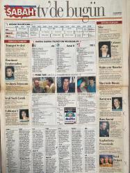 SABAH MELODİ GAZETESİ VE SABAH TELERAMA GAZETESİ -3 Aralık 1997 -Söyleyemedikleriniz--Ah şu kocalar-Hale Pakcan-Mimi ile Muti-Patrıck Mc Donnel-Bizim Aile-Mort Walker-Dıck Browne-Marvın-Tom Amstrong-astroloji-Şerif Ercan-Telekritik-Erdoğan sevgin--sabah TV’de bugün-Elif ergü-Die Başkanı Sıddık Ensari-Seda Kaya Güler-Chstian Dior-Avery-Bu gün ne yapalım-Ümran Akkan-Şirin Tekeli-Şirin Sever-Marina Gask-Yoksa erkekler uzaylı mı-Süper Baba-Sanem Çelik-Fatma Girik-Esra Ceyhan-Luisa Miller-Meltem Pusat-Şebnem kısaparmak-Semih yuvakuran-Haluk kurdoğlu-İpek Tugay-Kaan girgin-Banu Sağnak-Isabelle Adjani-Çalınan hayt-Şike-Trampet sesleri-Ömrümce unutamadım-Filiz Akın-Kartal tibet-Yeşil saçlı çocuk-Ekrem bora-Hale soygazi-Türkan Şoray-Osman seden-Arnold Schwarzenegger-Kara kartal-Eric Karson-Jean claude van damme-