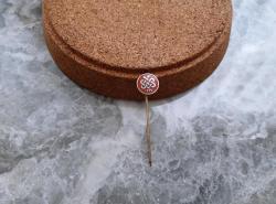 ESKİ - DÜNYA TIP ROZETİ - MADALYA ( SICAK MİNELİ MODEL ) C938