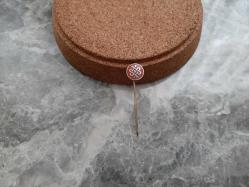 ESKİ - DÜNYA TIP ROZETİ - MADALYA ( SICAK MİNELİ MODEL ) C938