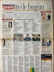 SABAH MELODİ GAZETESİ VE SABAH TELERAMA GAZETESİ -4 Kasım 1997 -Söyleyemedikleriniz--Ah şu kocalar-Hale Pakcan-Mimi ile Muti-Patrıck Mc Donnel-Bizim Aile-Mort Walker-Dıck Browne-Marvın-Tom Amstrong-astroloji-Şerif Ercan-Telekritik-Erdoğan sevgin--sabah TV’de bugün-Babaevi-Bugün ne yapalım-Sofra dergisi-Elif Ergu-Deniz Gökçer-Meltem Pusat-Yalçın menteş-tatlı Kaçıklar--Demet Akbağ-Yılmaz Erdoğan-bir Demet tiyatro— Ebru Gündeş-deli divane-Aydın—gelin kaynana-Esra Ceyhan—Emrah—Unutabilsem—Jülide Sevim Aysun-günah bende mi-Türkan Şoray—Engin Çağlar—güzelim—Serpil Çakmaklı-Tarık tarcan—cesaretin bedeli-dişi şeytan—afacan dennis-sonsuz takip-ferhunde hanımlar—Walter Matthau-Mason Gamble-John Cusack-Jack Warden