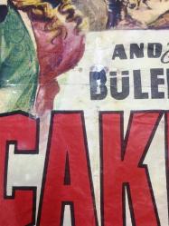 ÇAKIRCALI MEHMET EFE, ORİJİNAL YEŞİLÇAM SİNEMA AFİŞİ, 1950, FİLM AFİŞİ / POSTERİ - BÜYÜK BOY - ORİJİNAL - 100 X 70 cm EBADINDA - Original Turkish Big Size Movie Poster - Faruk Kenç, Turgut Demirağ, Murat Sertoğlu, Bülent Ufuk, Gülistan Güzey, Vedat Karaokçu, Münevver Çoşkun, Sadri Alışık, Zeki Alpan, Mehmet Karaca, Kadir Savun, Salih Tozan, Şadi Yaver Ataman, Enver Burçkin, AND Film, Mimeray Ofset (RESTORASYONLU AFİŞTİR, DÖNEMİNE AİT, ÇOK NADİR, ÇERÇEVEYLE BİRLİKTE)