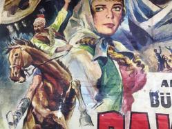 ÇAKIRCALI MEHMET EFE, ORİJİNAL YEŞİLÇAM SİNEMA AFİŞİ, 1950, FİLM AFİŞİ / POSTERİ - BÜYÜK BOY - ORİJİNAL - 100 X 70 cm EBADINDA - Original Turkish Big Size Movie Poster - Faruk Kenç, Turgut Demirağ, Murat Sertoğlu, Bülent Ufuk, Gülistan Güzey, Vedat Karaokçu, Münevver Çoşkun, Sadri Alışık, Zeki Alpan, Mehmet Karaca, Kadir Savun, Salih Tozan, Şadi Yaver Ataman, Enver Burçkin, AND Film, Mimeray Ofset (RESTORASYONLU AFİŞTİR, DÖNEMİNE AİT, ÇOK NADİR, ÇERÇEVEYLE BİRLİKTE)