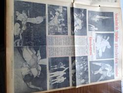 Ulus Gazetesi - 25 Mart 1950 - Peyami Safa Köşe Yazısı - Hüseyin Cahit Yalçın Köşe Yazısı - Meclis Seçimi Yenileme Kararı Verdi - Seçim 14 Mayıs Pazar Günüdür - Af Tasarısı Komisyona İade Edildi - Türkiye İtalya Dostluk Paktı - Sadık Aldoğan'ın Milletvekilliği Dokunulmazlığı Kaldırıldı - 2 Nisan'da Ay Tutulacak - Uçan Gölgeler Yazan Server Bedi Yazı Dizisi - Mustafa Reşit Paşa Ve İlk Anayasa Yazan Hasan Ali Yücel Köşe Yazısı - Reşat Aydınlı'nın Dünkü Duruşması - Komünizmin Hileli Siyaseti - Milli Eğitim Bakanı Tahsin Banguoğlu'nun Güreşçilerimize Tebrik Telgrafı - Fatin Rüştü Zorlu Ve Muammer Çavuşoğlu Amerika'ya Gittiler - Yankee Paşa Yazan Edison Marshall Yazı Dizisi - Devlet Tiyatrosunda Peer Gynt - Stockholm'de Yapılan Güreşlerden Resimler - İngiliz İşçi Partisi'nin Eski Başkanı Harold Laski Öldü - Değerli Ses Sanatkarı Safiye Ayla Büyük Sinemada - Sabite Tur Gülerman - Büyük Millet Meclisi Başkanı Şükrü Saraçoğlu'nun Sözleri - Charlie Chaplin'in En Güzel Filmi Altına Hücum