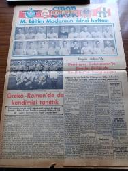 Ulus Gazetesi - 25 Mart 1950 - Peyami Safa Köşe Yazısı - Hüseyin Cahit Yalçın Köşe Yazısı - Meclis Seçimi Yenileme Kararı Verdi - Seçim 14 Mayıs Pazar Günüdür - Af Tasarısı Komisyona İade Edildi - Türkiye İtalya Dostluk Paktı - Sadık Aldoğan'ın Milletvekilliği Dokunulmazlığı Kaldırıldı - 2 Nisan'da Ay Tutulacak - Uçan Gölgeler Yazan Server Bedi Yazı Dizisi - Mustafa Reşit Paşa Ve İlk Anayasa Yazan Hasan Ali Yücel Köşe Yazısı - Reşat Aydınlı'nın Dünkü Duruşması - Komünizmin Hileli Siyaseti - Milli Eğitim Bakanı Tahsin Banguoğlu'nun Güreşçilerimize Tebrik Telgrafı - Fatin Rüştü Zorlu Ve Muammer Çavuşoğlu Amerika'ya Gittiler - Yankee Paşa Yazan Edison Marshall Yazı Dizisi - Devlet Tiyatrosunda Peer Gynt - Stockholm'de Yapılan Güreşlerden Resimler - İngiliz İşçi Partisi'nin Eski Başkanı Harold Laski Öldü - Değerli Ses Sanatkarı Safiye Ayla Büyük Sinemada - Sabite Tur Gülerman - Büyük Millet Meclisi Başkanı Şükrü Saraçoğlu'nun Sözleri - Charlie Chaplin'in En Güzel Filmi Altına Hücum