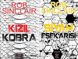 BİR JAMES RYKER MACERASI 1-2-3 KİTAP SET (1- KIZIL KOBRA 2- SİYAH EŞEK ARISI 3- GÜMÜŞ KURT) POLİSİYE-GERİLİM