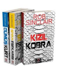 BİR JAMES RYKER MACERASI 1-2-3 KİTAP SET (1- KIZIL KOBRA 2- SİYAH EŞEK ARISI 3- GÜMÜŞ KURT) POLİSİYE-GERİLİM