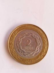 ARJANTİN 2 PESOS 2011