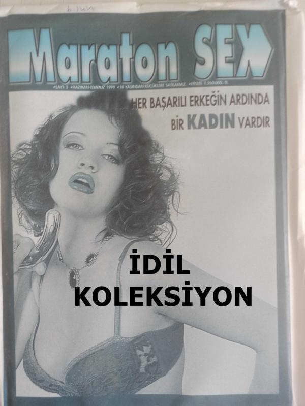 Maraton Sex Yetişkin Erkek Dergisi Haziran Temmuz 1999 Sayı 3  