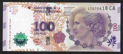 ** ARJANTİN ( 100 * PESOS ) 2012 * CA - ÇİL