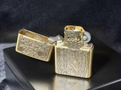 Orijinal 2000 Zippo Barrett Smythe Millennium Brass Çakmak - Sınırlı Üretim Koleksiyon Parçası**